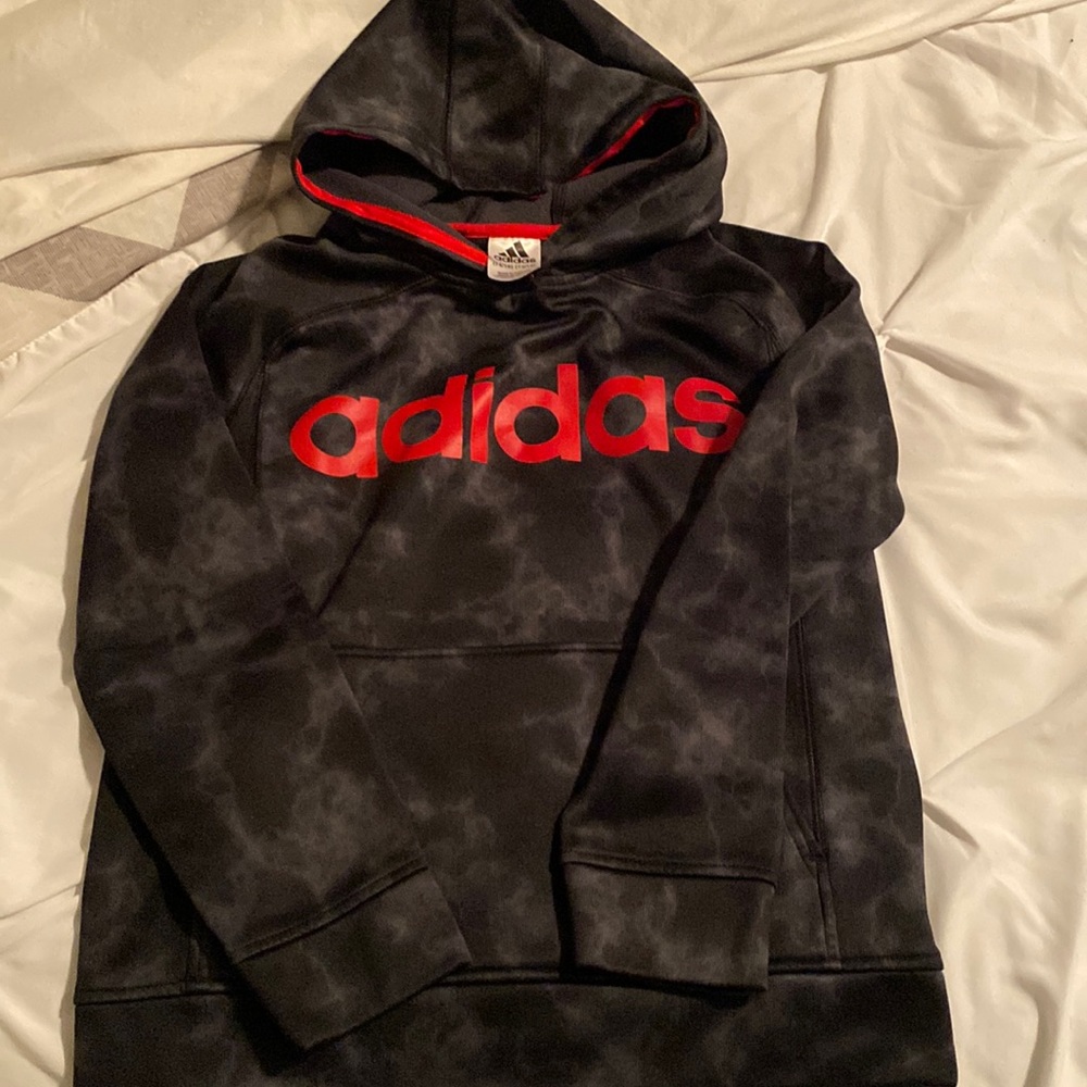 Boys Adidas hoodie size 16.